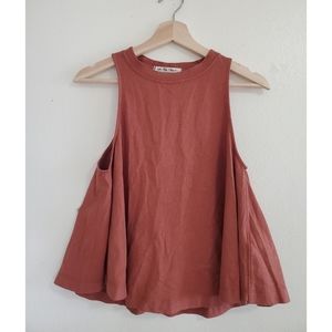 NWT Free People Brun Muscle Tee Top